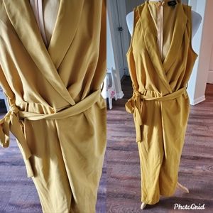 Mustard jumpsuit